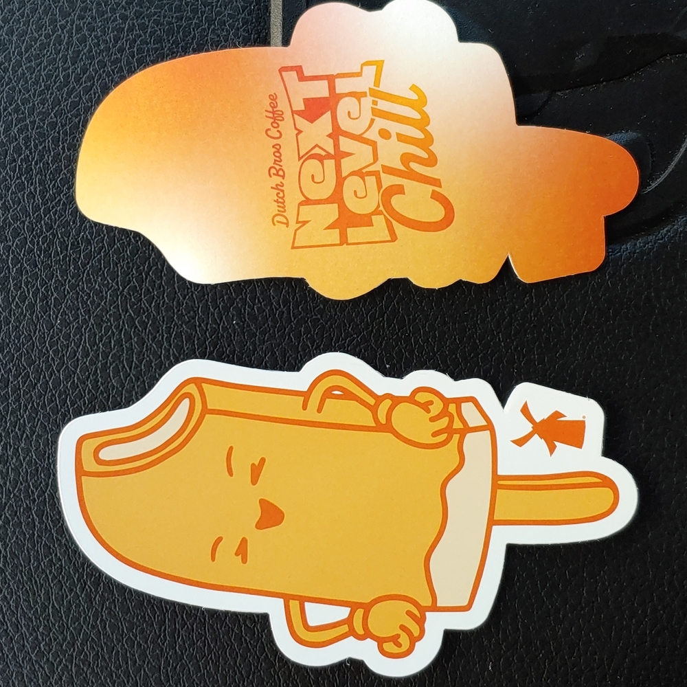 Dutch Bros August 2022 Sticker